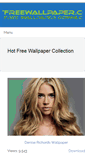 Mobile Screenshot of hotfreewallpaper.com