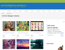 Tablet Screenshot of hotfreewallpaper.com